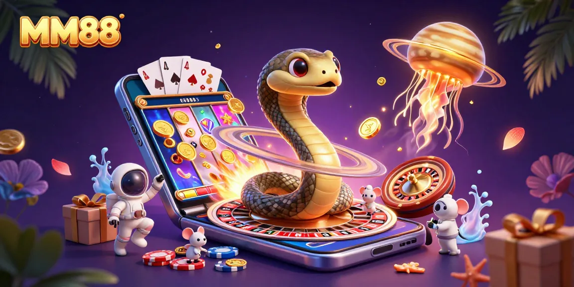 Experience engaging gameplay at MM88 with astronaut mice betting on a unique roulette wheel.