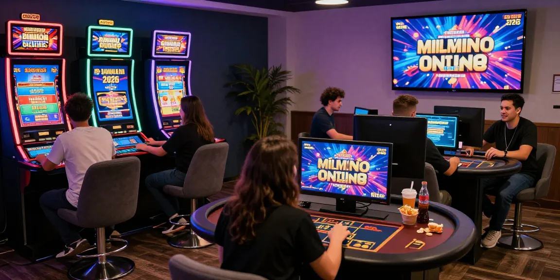 Esperienza nei migliori casino online in un ambiente domestico vivace con giocatori diversi che si godono il gioco.