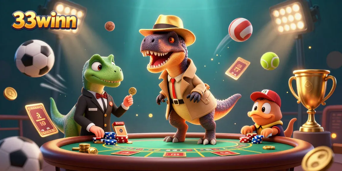 33winn velociraptor card counter at blackjack with dynamic sports elements and dramatic atmosphere.