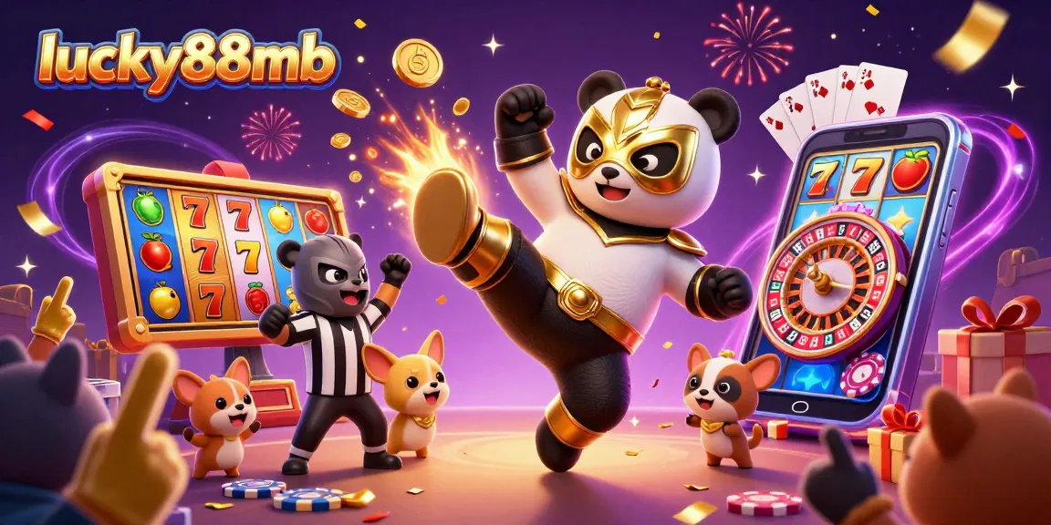 Experience excitement as lucky88mb takes center stage in this lively slot gaming scene.
