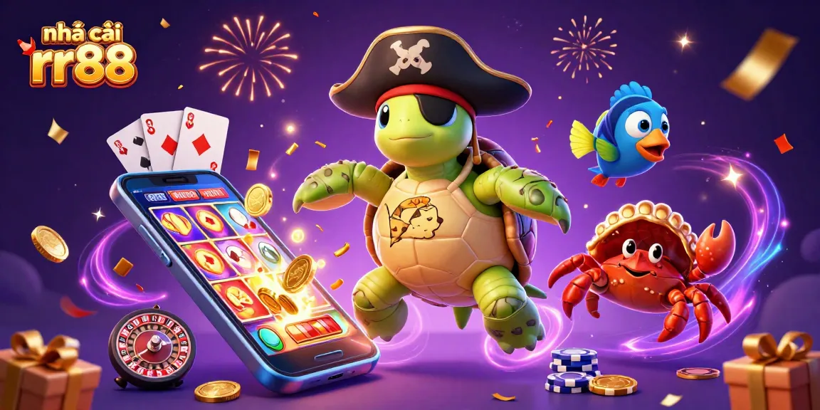 Play exciting games at nhà cái rr88 with pirate-themed characters and vibrant casino elements!