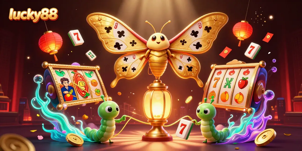 Engage with lucky88's vibrant casino dynamics via an ultra-detailed 3D illustration showcasing games.