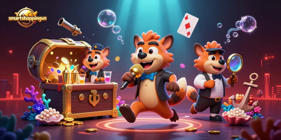 smartshoppingvn brings excitement to the casino scene with hyenas engaging in comedy and games around treasures.