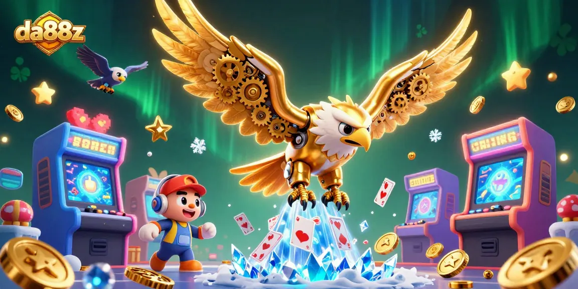 Engage in thrilling gameplay with da88z featuring vibrant 3D illustrations and captivating casino elements.